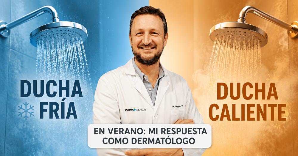 Ducha fría o caliente en verano: mi respuesta como dermatólogo